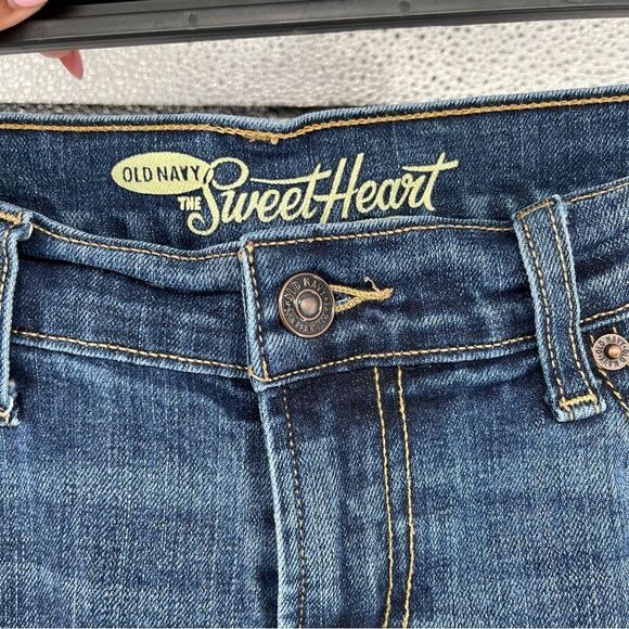 Old Navy The Sweetheart Hudson Women’s Mid Rise Straight Leg Denim Jeans Size 6 - Picture 9 of 14